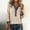 Khaki plus size fall tops for women a1, variant on Women Plus Size Fall Winter Collared Long Sleeve Patchwork Pullover Tops Casual Button Down Sweatshirt Loose Fit Blouse Autumn Outfit, Green 2XL