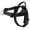 Black, variant on No Pull Dog Harness with Handle, Rear & FrontClip, Adjustable, EasyOn/Off, Reflective, Lightweight & Mesh Padded, NoChoke. Harness Large Size Dog