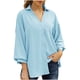 thumbnail image 1 of Moda Mujer Camiseta de manga larga Otoño Frente abierto Prendas de abrigo sueltas Blusa sólida Abrigo Tops Fridja  czfsfas6741, 1 of 8