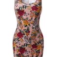 thumbnail image 4 of FashionOutfit Women's Floral Print Stretchy Mini Dress, 4 of 4