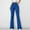 Blue, variant on Flare Leggings for Women Lynnie Bell Bottom Yoga Pants High Waisted Tummy Control Bootcut Workout Leggings Blue M