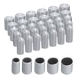 thumbnail image 1 of Unique Bargains 100 Pcs Embouts Ronds en Caoutchouc 1/4 Pouces 3/8 Pouces 1/2 Pouces 5/8 Pouces 3/4 Pouces Protecteurs de Filetage de Vis pour Couvercle en Vinyle Gris, 1 of 5