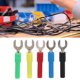 thumbnail image 4 of 10 Uds Conectores de Cable de Pala de Horquilla PVC Latón Y Tipo Terminal de Enchufe Tipo U Adaptador de Enchufe Tipo Banana para Equipos Industriales Electrónicos ANGGREK Otros, 4 of 8