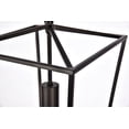 thumbnail image 4 of Elegant Lighting LD6008D9BK 14.5 x 9.75 Po. Collection Maddox Pendentif Noir, 4 of 4