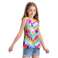 thumbnail image 2 of shoper girls tank tops Sleeveless Summer Tops Fashion White Camisole Size 6-7 Girls Clothes, 2 of 4