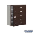 thumbnail image 1 of SalsburyIndustries 19158-10ZRK Cell Phone Storage Locker With Front Access Panel - 5 Door High Unit, Bronze, 1 of 1