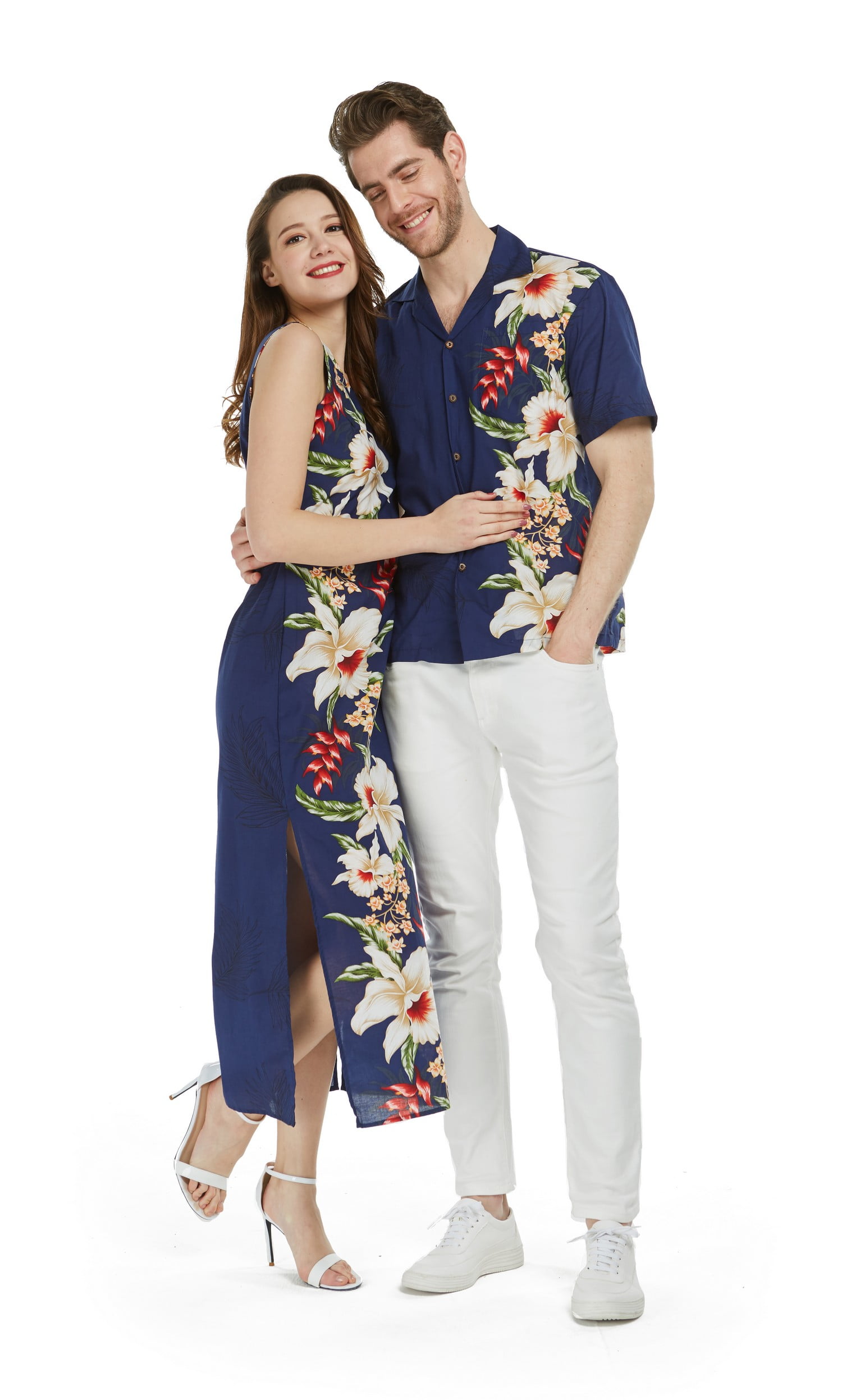 kisses and hugs hawaiian dresses