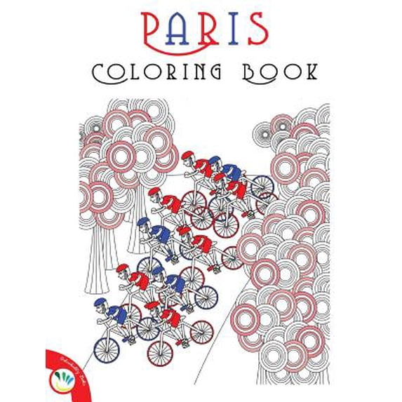 Paris Coloring Book