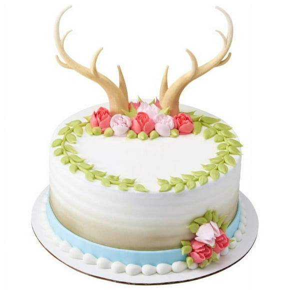DecoPac Cake Decorating ANTLERS CREATIONS Cake Topper for Birthdays and Parties
