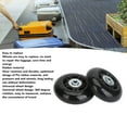 thumbnail image 3 of 1 Pair Luggage Wheels Replacement, 360 Swivel Suitcase Repair Wheels Bearing Caster Rollers For Trolley Inline Outdoor Skate, 3 of 8