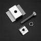 thumbnail image 4 of 8Pack Solar Panel Mounting Brackets, Solar Panel End Clamps, Centre Clamps, for PV Solar Panel Solar, 4 of 5