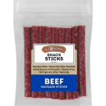 thumbnail image 1 of Beef Sausage Snack Sticks, Naturally Smoked, Ready to Eat, High Protein, Low Carb, Keto, Gluten Free, 14 Ounce Resealable Package, 1 of 5