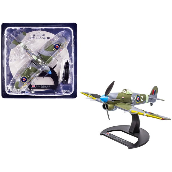 Hawker Typhoon Mk IB Fighter-Bomber Aircraft Royal Air Force (1942) "Planes of WWII" Series 1/72 Diecast Model Airplane by Luppa