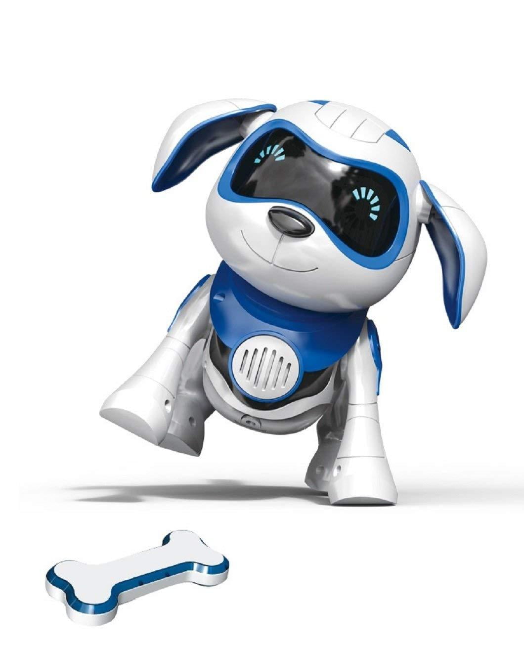 Yeezee Wirless Robot Puppy, Interactive Little Baby Pup with Magent
