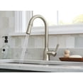 thumbnail image 3 of Moen Adler Spot Resist Stainless Single Hole One-Handle Pull Down Kitchen Faucet, 87233SRS, 3 of 10