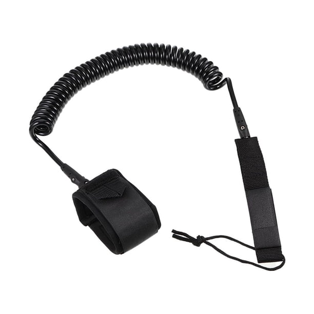 Greeniant Correa para tabla de surf, artesanía de liberación rápida, Cable estabilizador, equipo deportivo, alambre para tobillos, protección Deportes acuáticos Negro