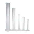 thumbnail image 3 of 5pcs Transparent Measuring Cylinder Plastic Graduated Cylinder 10ml / 25ml / 50ml / 100ml / 250ml, 3 of 7