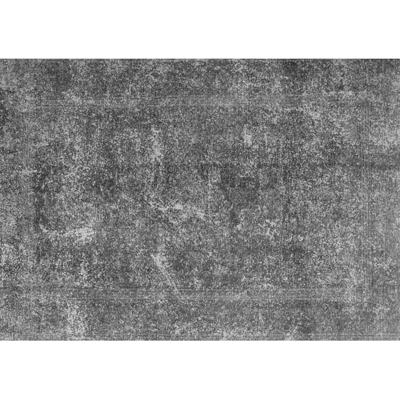 Ahgly Company Indoor Rectangle Persian Gray Traditional Area Rugs, 2' x 5'