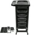thumbnail image 1 of Salon Rolling Cart, Hairdressing Cart   Rolling 5-Layer  For Barber Shop For Beauty Salon, 1 of 8