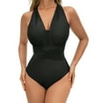 thumbnail image 4 of BeAi Trendy One Piece Swimsuits for Girls Womens Bathing Suits Ladies Swimwear Two Piece Monokini Swimsuit Wrap Tie Back Previous Orders, 4 of 5