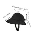 thumbnail image 2 of Women Men Cycling Sun Hat UPF50+ Wide Brim Visor Cap for Outdoor Riding Hiking Fishing with Adjustable Strap, 2 of 5