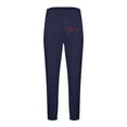 thumbnail image 3 of CLOISE Jogger Pants Men Big and Tall with Pockets Hearts Fleece Lounge Joggers with Elastic Waist Navy XL, 3 of 3