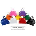 thumbnail image 2 of Toy Cowbells Rhode Island, novedosos, metal, colores surtidos (12), 2 of 3