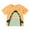 Orange, variant on LYMAYTER Kids Boys Summer T-Shirt Toddler Short Sleeve Tees Boys Cartoon Casual Tees Shirt for 2-8 Years