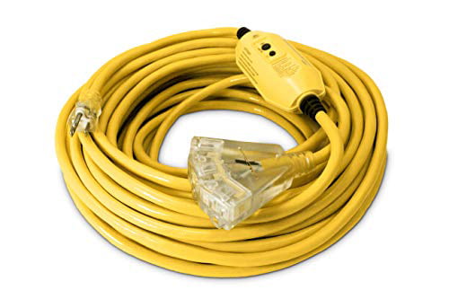 3 Outlet 12/3 Indoor/Outdoor Power Cord 25 Foot-by-Unique Product Solutions