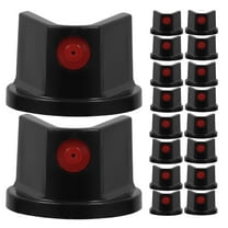 LOLIPPYY 30Pcs Spray Paint Tips for Cans Black Nozzles with Stylish Design Ideal for Home