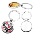 thumbnail image 1 of 15 patrones llavero anillos llavero bolso llavero regalo colgante Colcomx Llaveros, 1 of 8