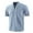 Light Blue, variant on Men's Short Sleeve Button Down Men's Dress Shirt Short Sleeve Men's Henley Shirts Short Sleeve Mens Shirt Summer Men Shirts Clearance Sale Short Sleeve