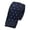X1 Black2, variant on Men's Solid Color Skinny Knit Tie Smart Formal Cotton Necktie Flat Bottom