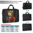 thumbnail image 2 of Harley Quinn Joker Laptop Bag Shoulder Portable Laptop Case Sleeve Chromebook Notebook Messenger Briefcase Adjustable Handbag For Women & Men, 2 of 8