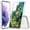 Bass Fishing Outdoors, variant on AquaFlex Hybrid Slim Designed For Samsung Galaxy S22 Case Transparent Clear