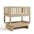 thumbnail image 3 of Art of Nursery by Storkcraft Santorini Deluxe 3-in-1 Convertible Bassinet, Driftwood, 3 of 14