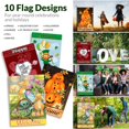 thumbnail image 2 of Seasonal Garden Flags Set – 12x18 in, Double-Sided, Country Style, Includes Wind Clip & Stopper (10 Pack), 2 of 7
