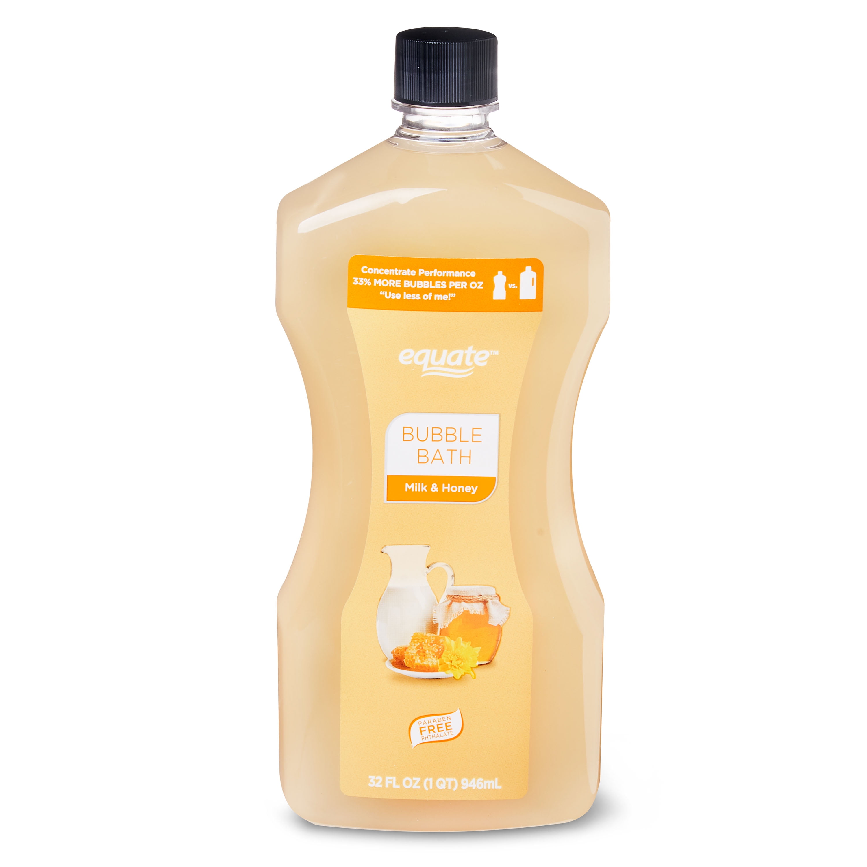 Equate Bubble Bath, Milk & Honey, 32 fl oz BrickSeek