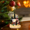 thumbnail image 6 of yotijay Christmas Figurine Village House Statue Collection Crafts Artwork Decoration for Red House, 6 of 9