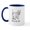 White/Navy Inside, variant on CafePress - Westie Talk To The Tail Mug - 11 oz Ceramic Mug - Novelty Coffee Tea Cup