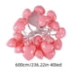 thumbnail image 3 of Luces De Cadena De Plástico Cadena de luces LED con forma de corazón rosa de 4,5 m para decoración de San Valentín o cumpleaños (1 unidad) JASKFLY, 3 of 5
