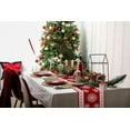 thumbnail image 4 of Christmas Red Snowflakes Table Runner 72 Inches Long Christmas Winter Holiday Farmhouse Kitchen Dining Table Runner Decoration for Indoor Outdoor Home Party Decor, 4 of 7