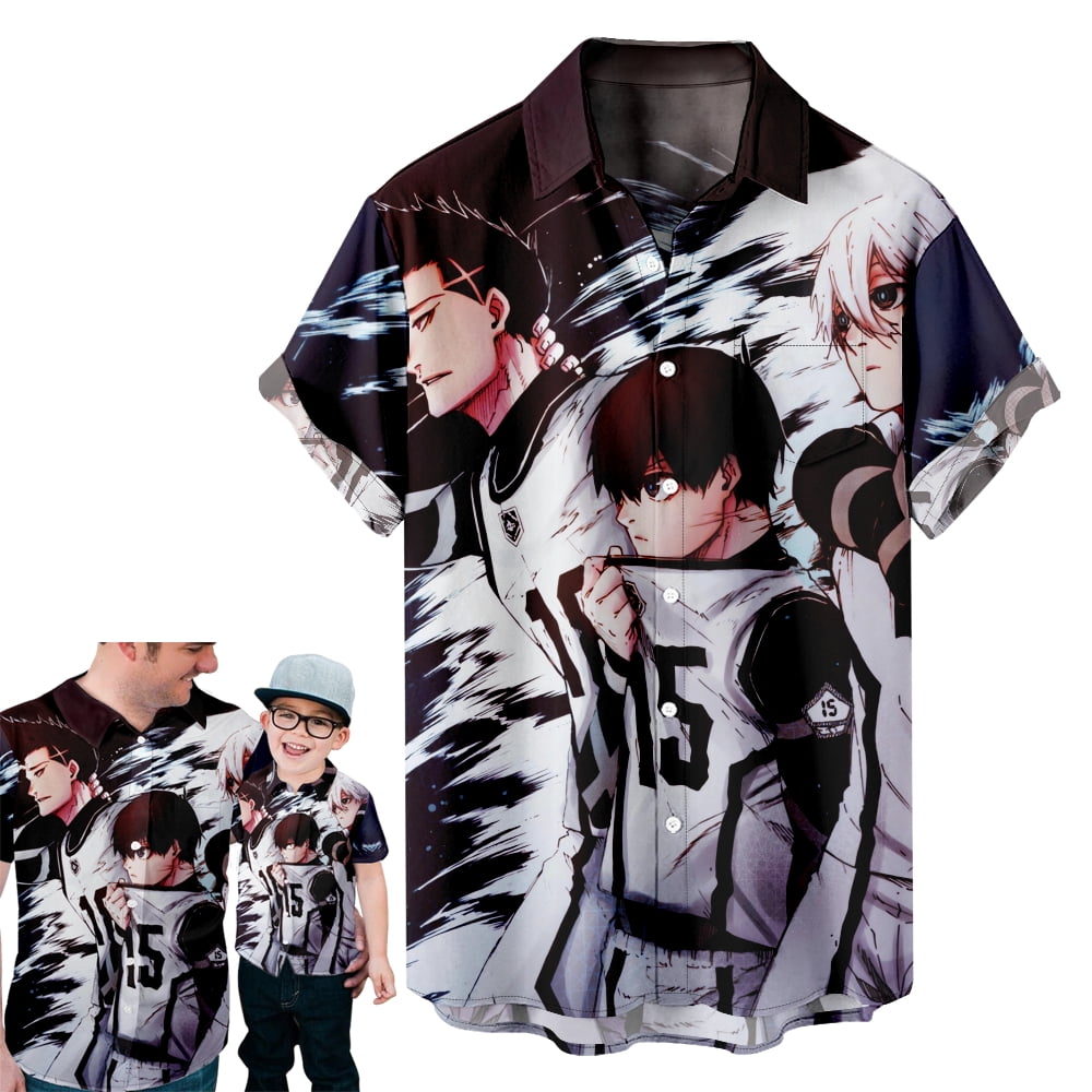 Blue Lock Anime T shirts Men's Casual Tees 3D Printed Shirt,T Shirts