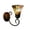 B, variant on Wall Sconce Tiffany-Style Wall Lamp, 9.84×5.91In Creative Wall Sconces Lighting, Stained Glass Decorative Wall Lamp, Vintage Base Sconce Light, for Living Hallway Corridor Stairs Housewarming Gift
