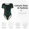 thumbnail image 5 of Lsque Scooby-Doo Women's Crew Neck Short Sleeve Bodysuit Basic T Shirts Tops Onesie Adult Cute Pajama-XX-Large, 5 of 8