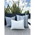 thumbnail image 6 of Seaside Smooth Indigo Indoor Outdoor Pillow 14x20, 6 of 10