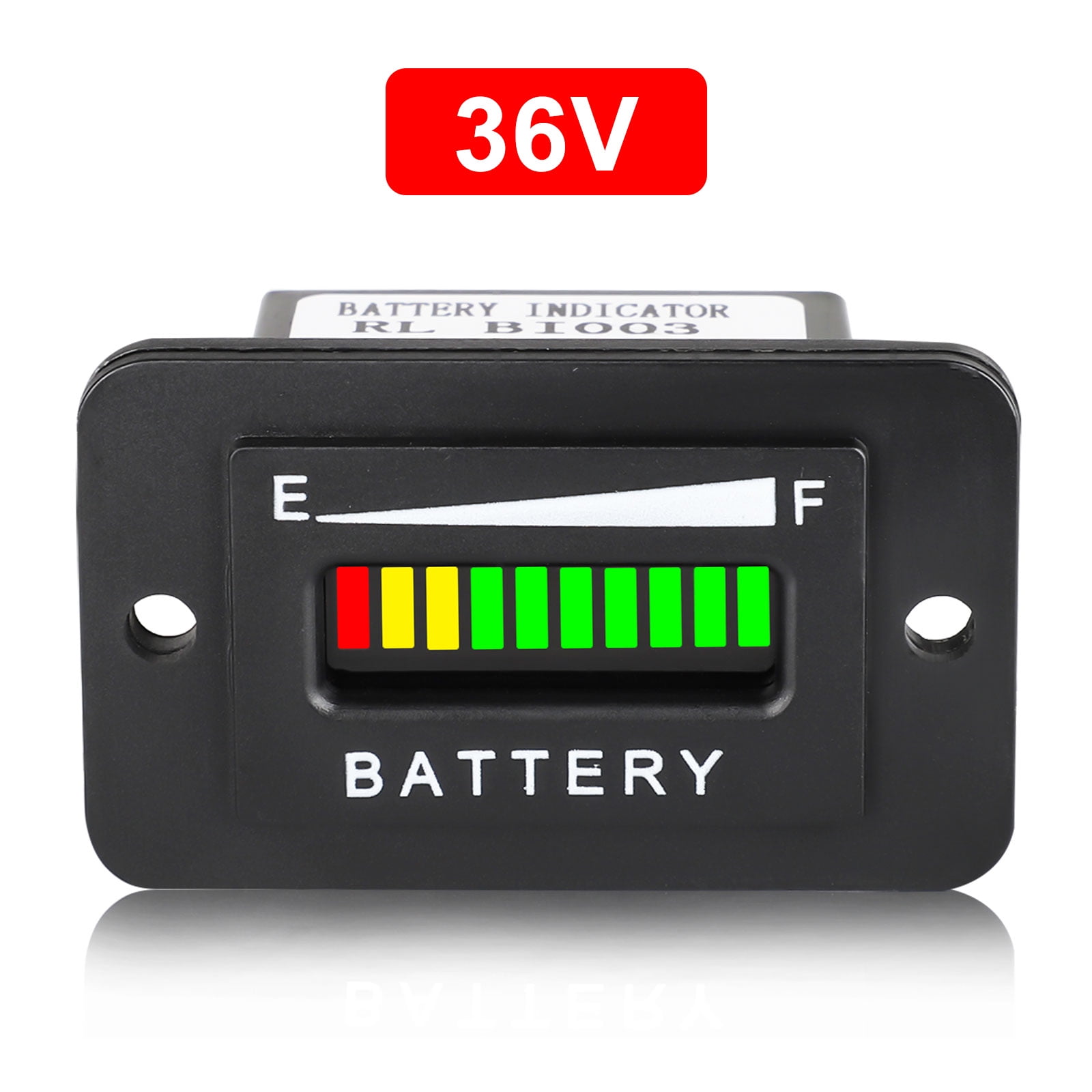12V LED Battery State Charge Indicator Meter with Hour Meter Function 12 Volt 