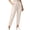 Beige, variant on Xdegoge Cropped Pants for Women High Waisted Tapered Drawstring Casual Lounge Joggers Pants with Pockets Rolled Hem Workout Lightweight Athletic Trousers