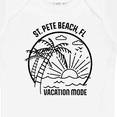 thumbnail image 4 of Inktastic Summer Vacation Mode St. Pete Beach Florida Boys or Girls Baby Bodysuit, 4 of 5