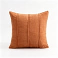 thumbnail image 2 of 18x18 Inch Solid Color Soft Pile Throw Pillow Cover Textured Square Cushion Cover for Sofa and Living Room Decor, 2 of 6